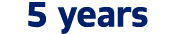 5 years