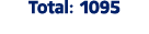 Total: 1095