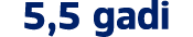 5,5 gadi